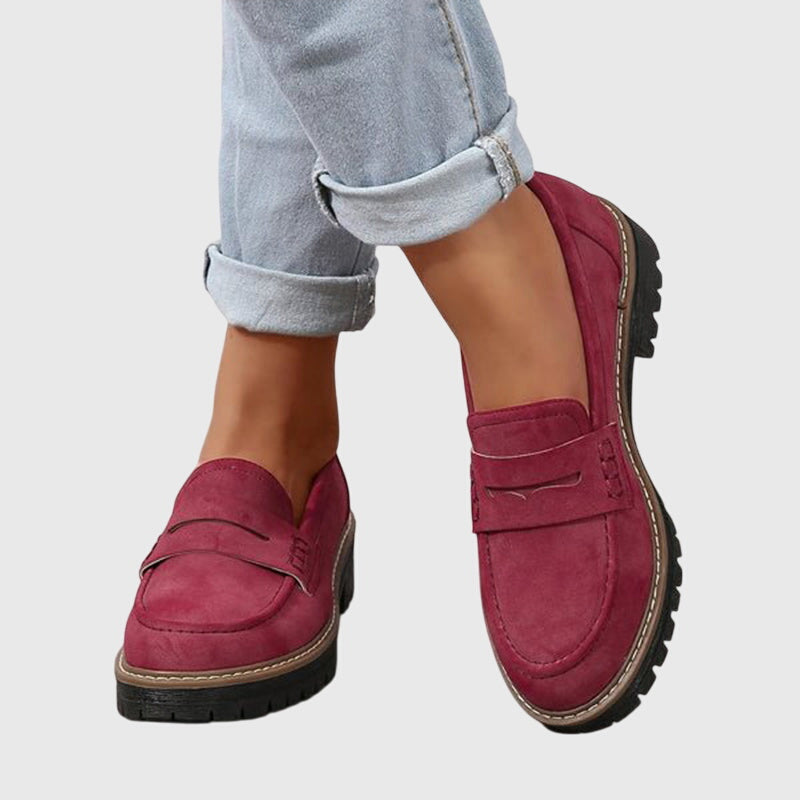 Clara | Nesenstantys Suede Loafers