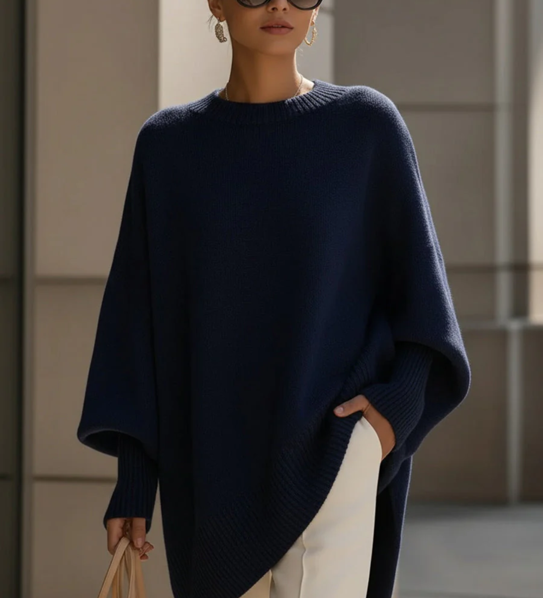 Clara | Elegantiškas Atsitiktinis Megztinis