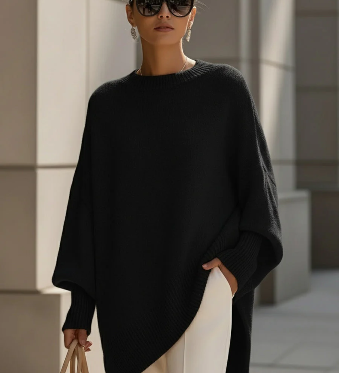 Clara | Elegantiškas Atsitiktinis Megztinis