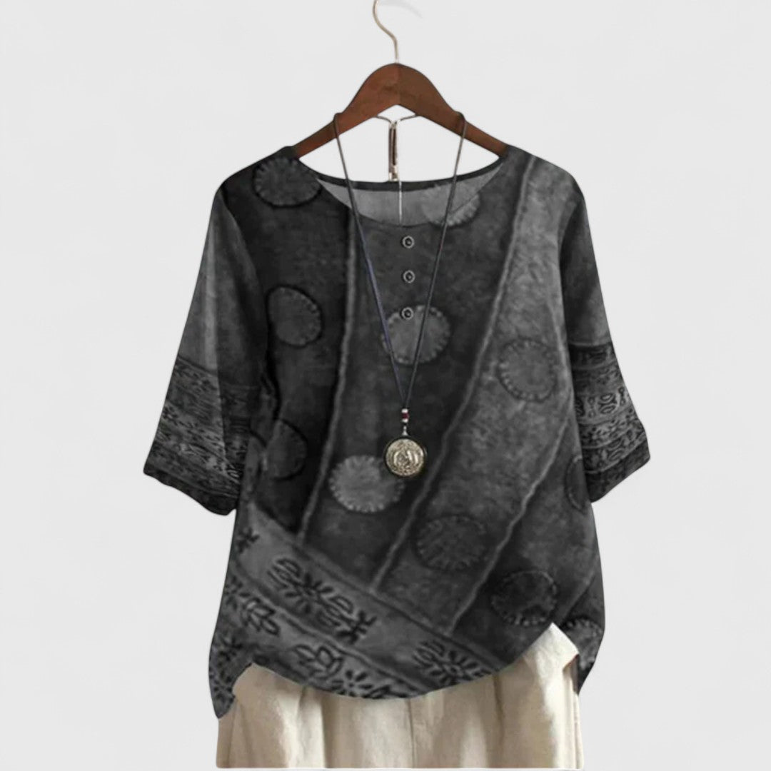 Annie | Elegantiška Boho Bluzonė
