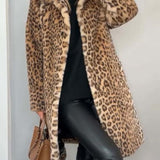 Lysa | Elegantiška Leopardo Paltas