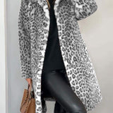 Lysa | Elegantiška Leopardo Paltas