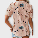 Bruna | Elegantiška blusa su smailiu iškirpimu