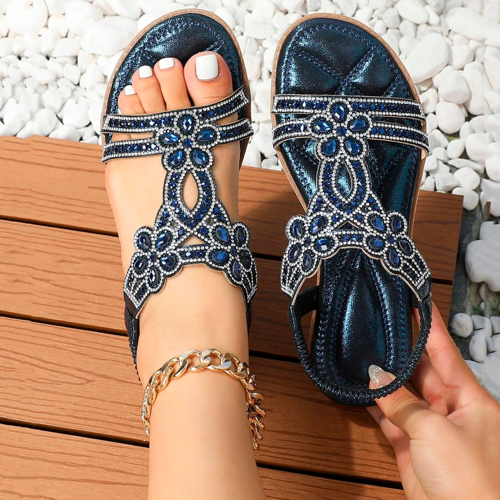 Rebeca | Ortopediniai Boho sandalai