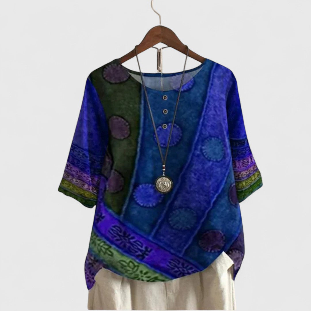 Annie | Elegantiška Boho Bluzonė