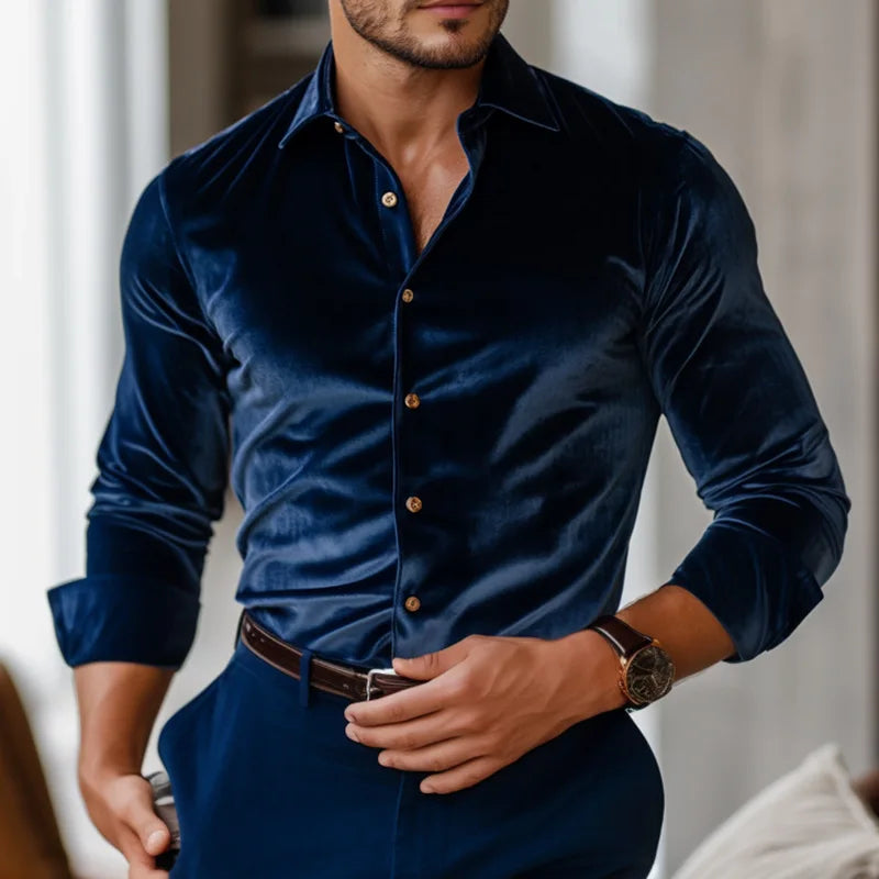 Alessandro švarkas iš aksomo | elegancija su itališku įkvėpimu