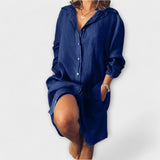 Raquel | Kasdienė lino blusa