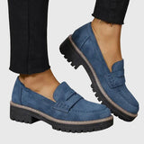 Clara | Nesenstantys Suede Loafers