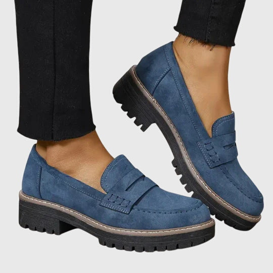 Clara | Nesenstantys Suede Loafers
