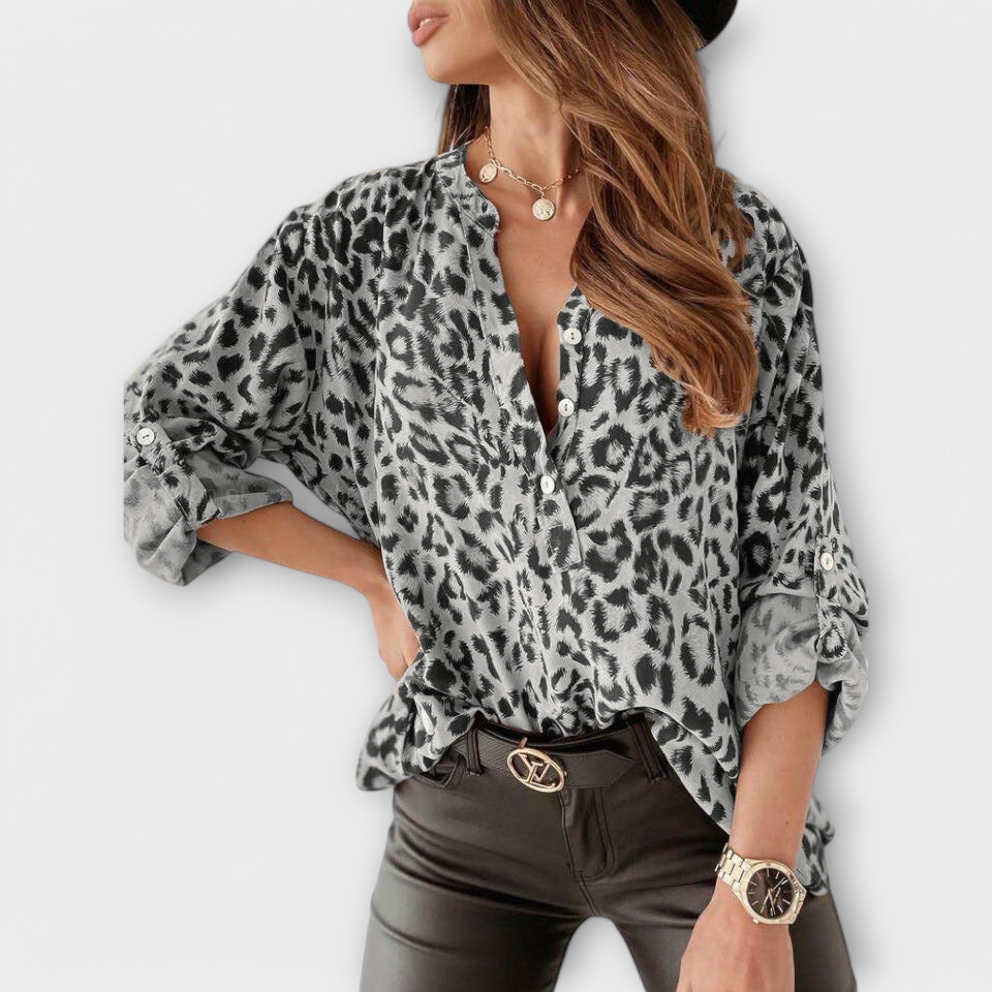 Luisa | Moderni Blusa su Leopardo Raštu