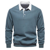 Emil™ | Elegantiška vyriška polo marškiniai ilgomis rankovėmis