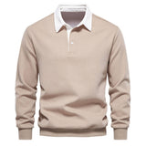 Emil™ | Elegantiška vyriška polo marškiniai ilgomis rankovėmis
