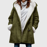 Jae | Šiltas Suede Fleece Rudens Švarkas