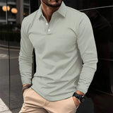 Ethan™ | Patogios ilgomis rankovėmis polo marškiniai