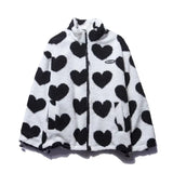 Sherley | Dvipusė striukė su širdelėmis