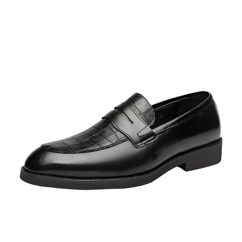 Zorren | Laiko patikrintas krokodilo detalės loaferis