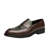 Zorren | Laiko patikrintas krokodilo detalės loaferis