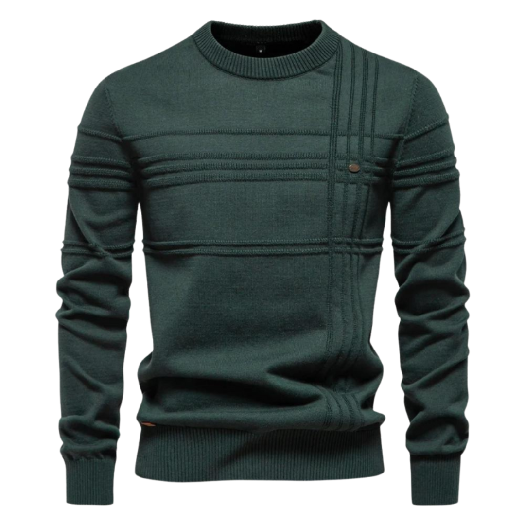 Otterberg™ | Vyriškas megztinis rombų raštu