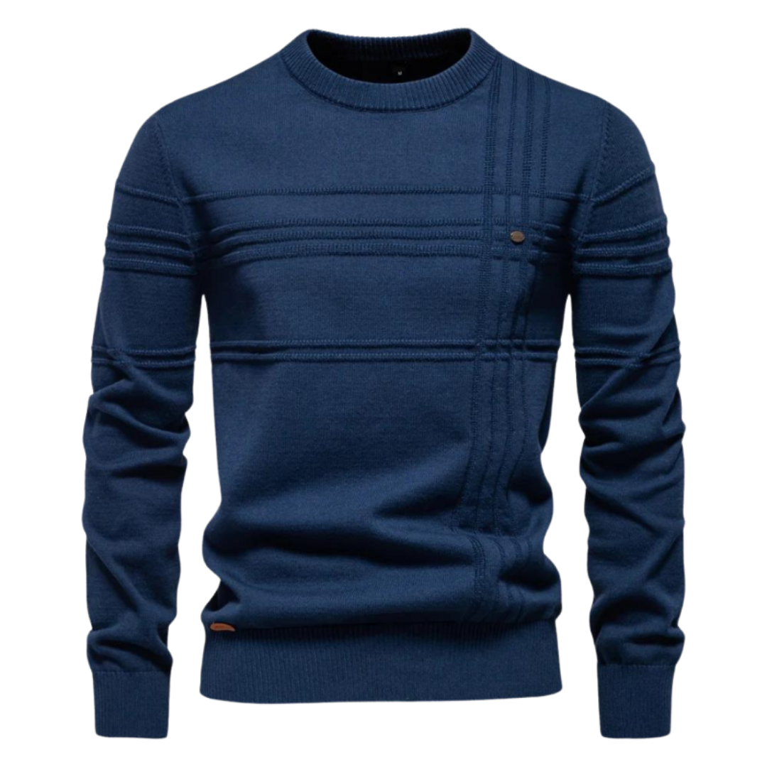 Otterberg™ | Vyriškas megztinis rombų raštu