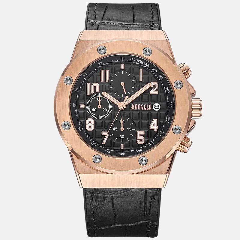 Laisvalaikio chronografo laikrodis