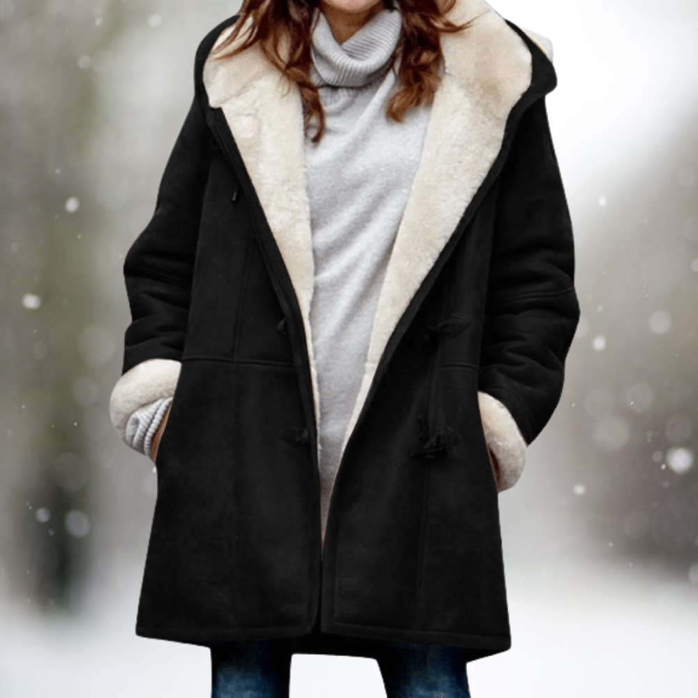 Jae | Šiltas Suede Fleece Rudens Švarkas