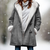 Jae | Šiltas Suede Fleece Rudens Švarkas