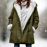 Jae | Šiltas Suede Fleece Rudens Švarkas