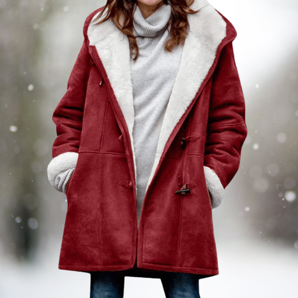 Jae | Šiltas Suede Fleece Rudens Švarkas