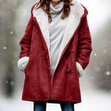 Jae | Šiltas Suede Fleece Rudens Švarkas