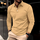 Ethan™ | Patogios ilgomis rankovėmis polo marškiniai