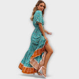 Madalena | Boho maxi suknelė
