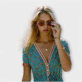 Alexandra | Midi Boho Suknelė