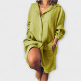 Raquel | Kasdienė lino blusa