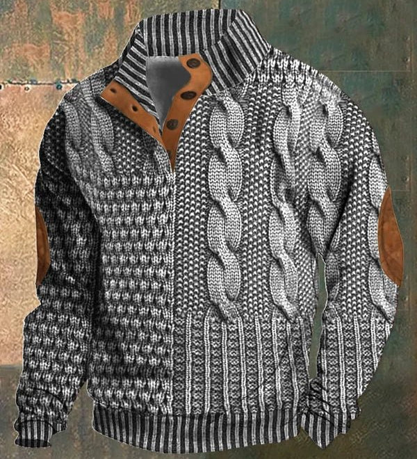 Matteo™ | Elegantiškas vintage megztinis