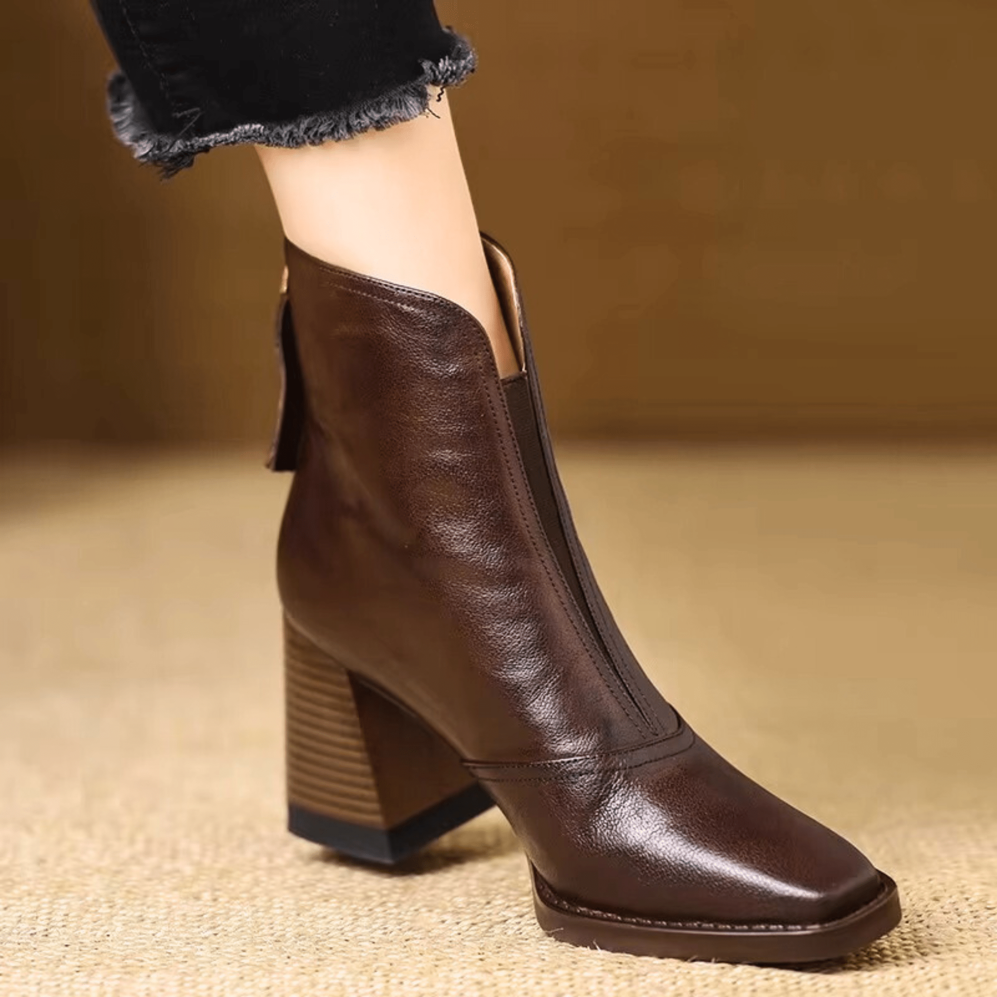 Rosalie™ | Elegantiški aulinukai su vidutinio aukščio kulnu
